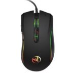 Souris Filaire Gamer HXSJ J900 RGB - Noir