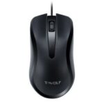 Souris Filaire T-Wolf V12 S000020 - Noir