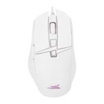 Souris Gamer Filaire BARACUDA RAPTOR BGM-052 - Blanc