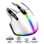 Souris Gamer Filaire SPIRIT OF GAMER  PRO M5 RGB - Blanc