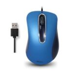Souris Optique Filaire ADVANCE Shape 3D - Bleu