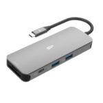 Station d'accueil SILICON POWER SP SR30 USB-C 8 en 1 - Gris