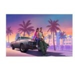 Tapis de Souris Gamer XXL GTA 6 400 x 900 mm - Assortie