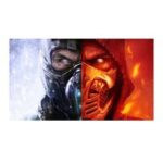 Tapis de Souris Gamer XXL MORTAL KOMBA 400 x 900 mm - Assortie