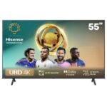 TV HISENSE 55" Smart Série A6N 4K UHD  - Noir