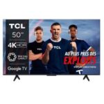 TV TCL P755 50 pouces 4K UHD Google Smart TV - Noir