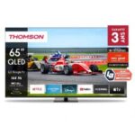 TV Thomson 65" 65QG7C14 QLED Pro UHD 4K  Google Tv - Noir