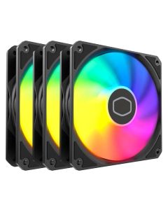 ventilateur-cooler-master-mf120-lite-3en1-argb-noir.jpg Ventilateur COOLER MASTER MF120 Lite 3en1 ARGB - Noir – Image 1