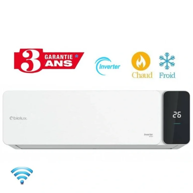 Climatiseur BIOLUX Inverter Smart 24000 BTU