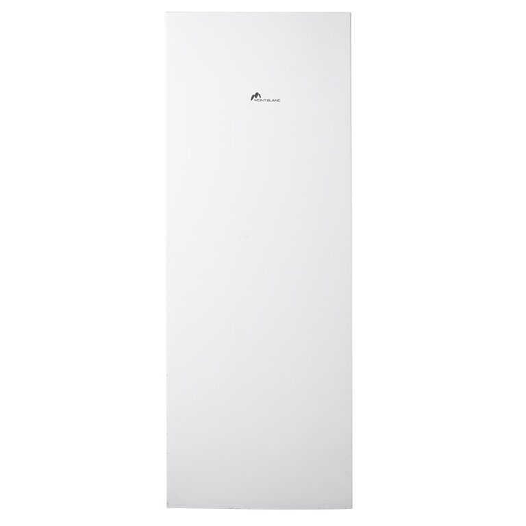 congélateur vertical MONTBLANC CAS6D-W 210 litres vue de face