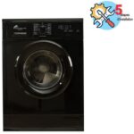 lave linge MONTBLANC BU844 6kg noir vue de face