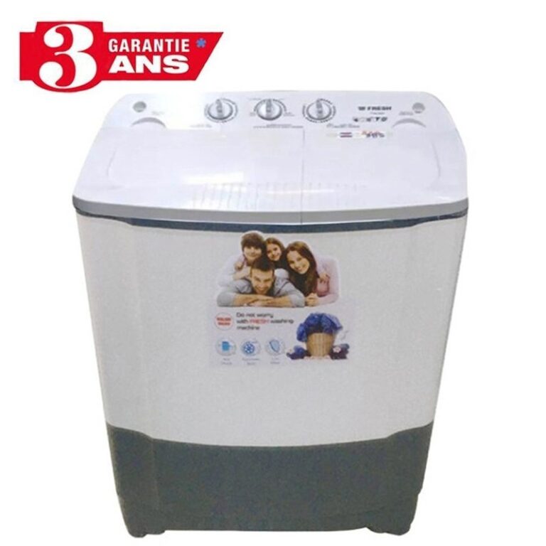machine à laver semi-automatique FRESH TTW-09W vue de face