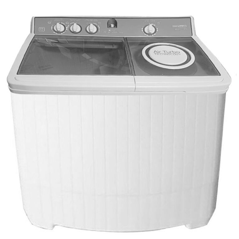 lave linge semi-automatique MAXWELL 14Kg vue de face