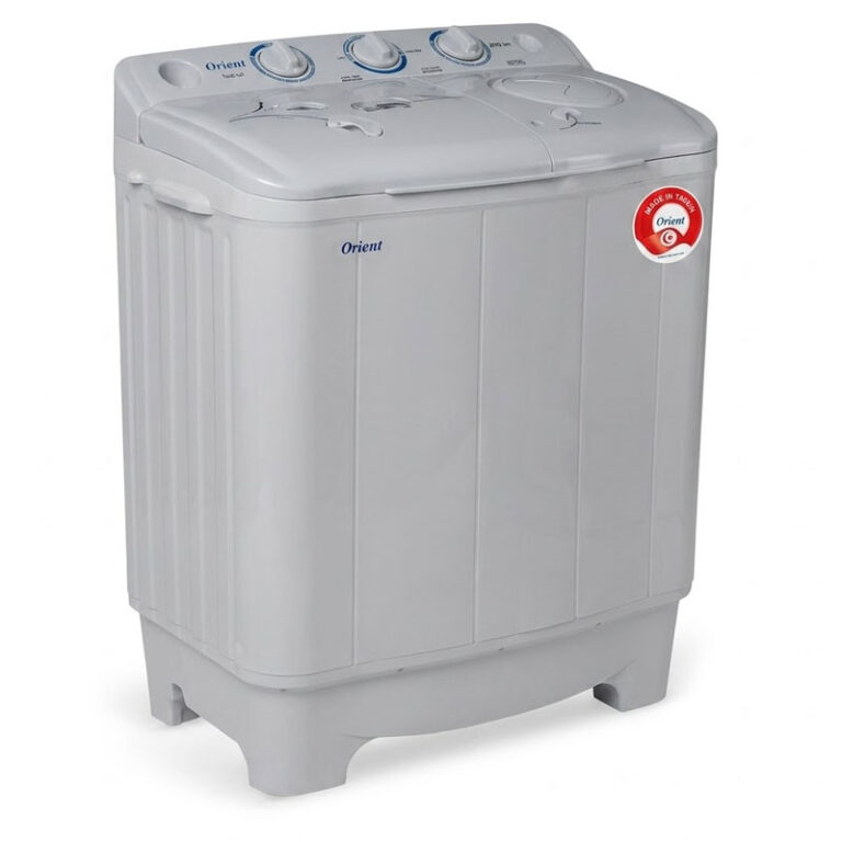 lave linge semi-automatique ORIENT 9Kg gris vue de face