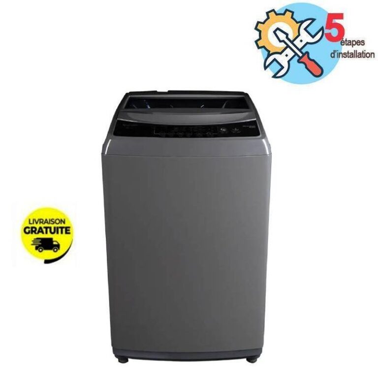 lave linge top CONDOR 8 kg vue de face