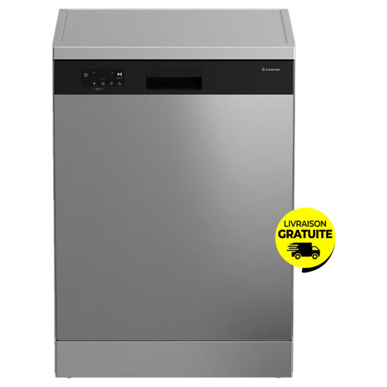 lave vaisselle ariston 13 couverts dfn436x vue de face