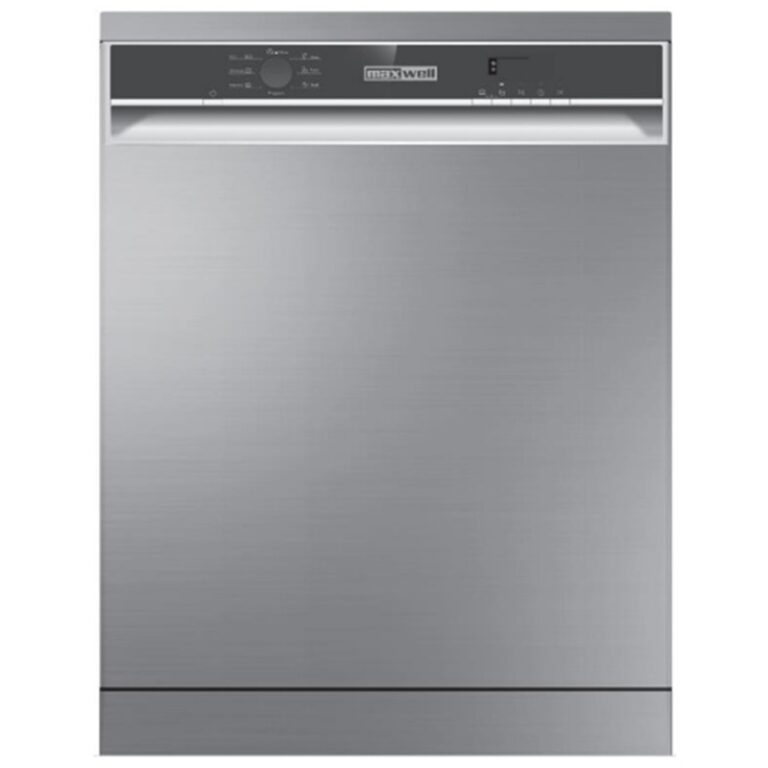 lave vaisselle MAXWELL 13 couverts inox vue de face