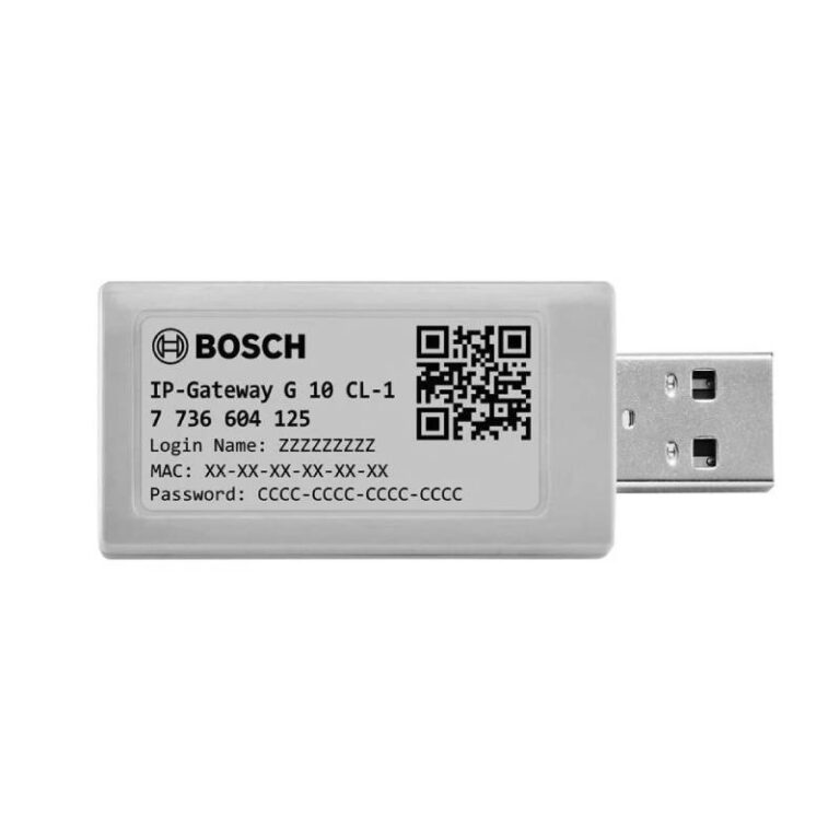 module Wi-Fi BOSCH GATEWAY G10 CL-1 vue de face