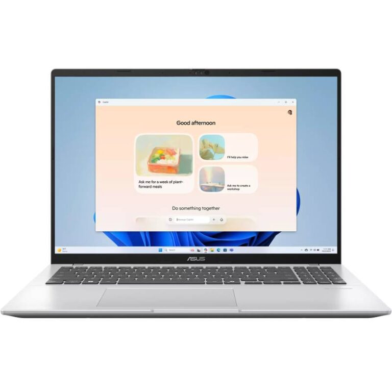 PC Portable ASUS Vivobook 16 Ultra 5 225H vue de face