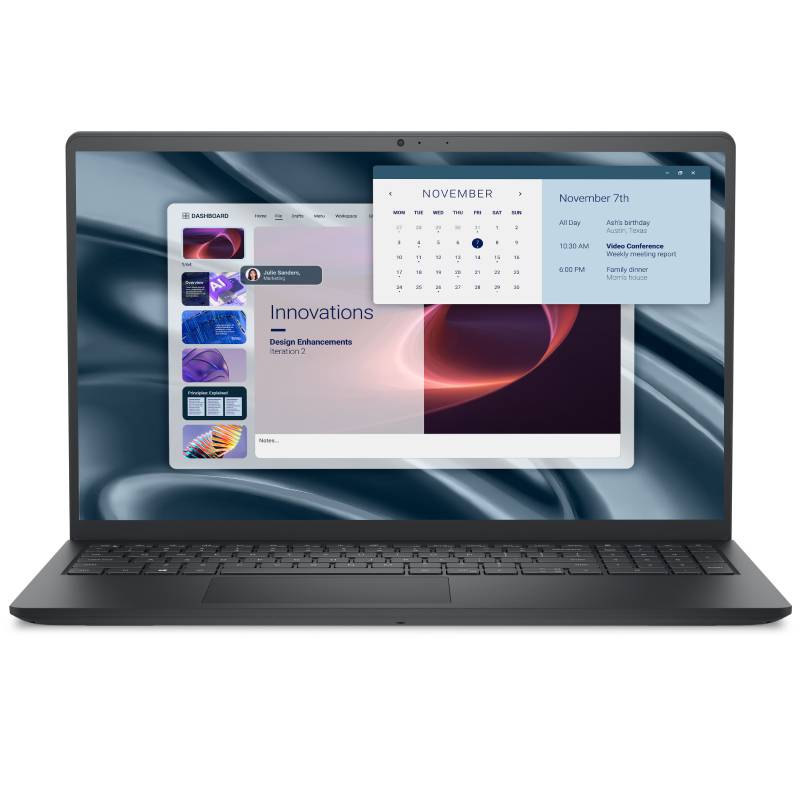 pc portable dell pro 15 essential ryzen 5 vue de face