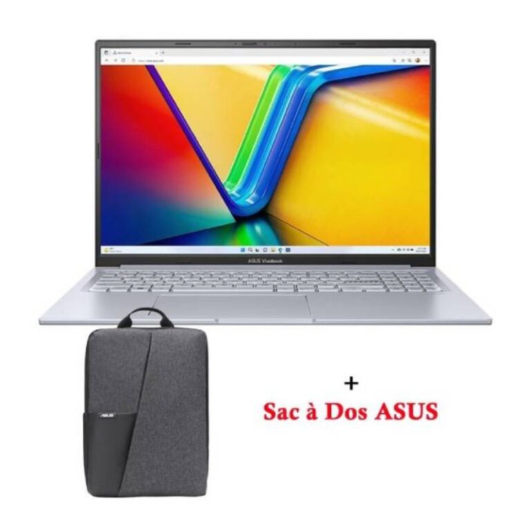 PC Portable Gamer ASUS Vivobook 16X i5-13420H RTX 3050 vue de face