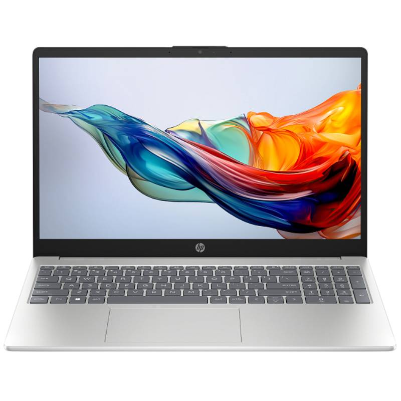 pc portable hp 15-fc0181nk amd ryzen 5 vue de face