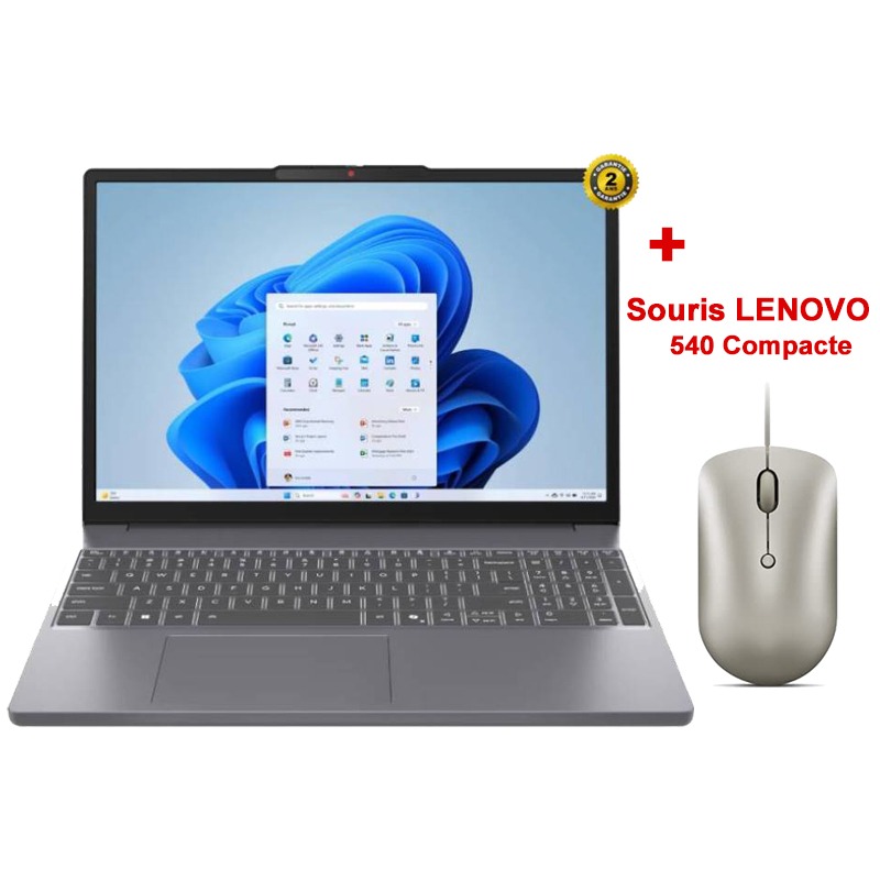 PC Portable LENOVO IdeaPad Slim 3 15IRH10 vue de face