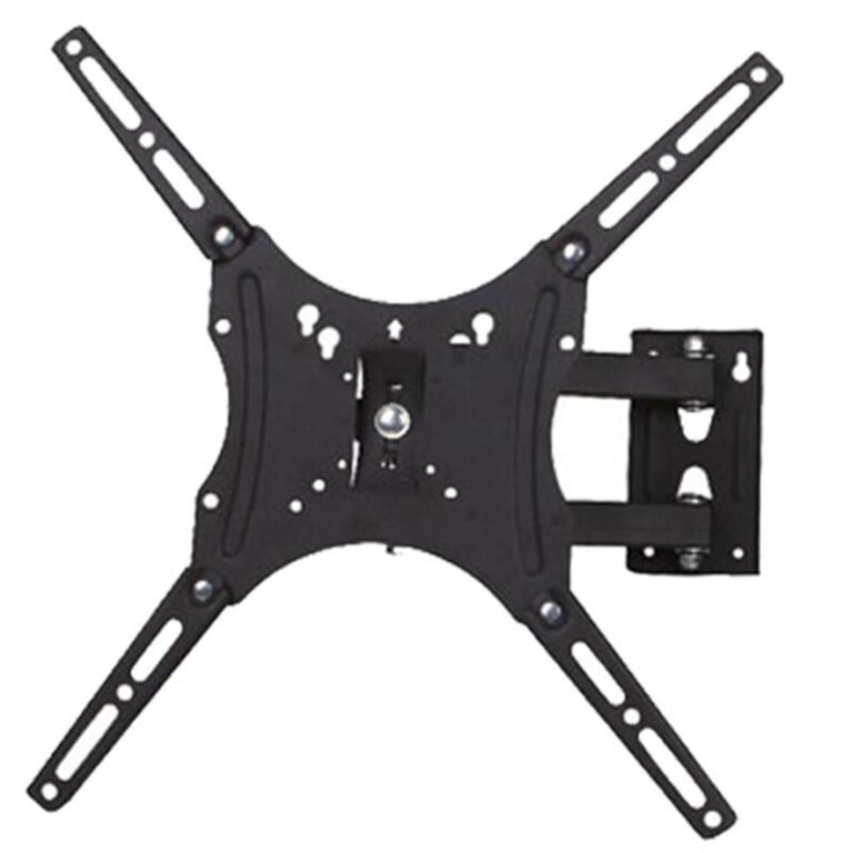 support mural mobile tv 14-55 pouces vue de face
