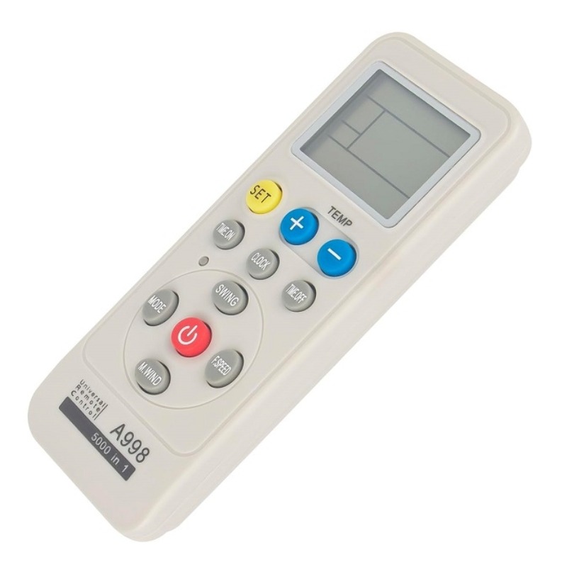 télécommande universelle climatiseur A998 vue de face