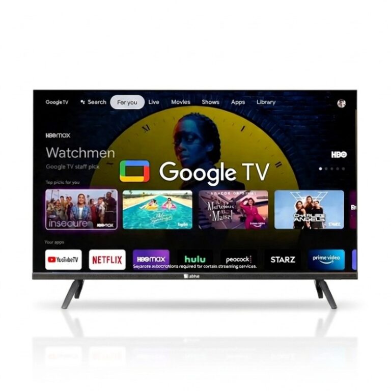 TV ALMA 40 pouces Smart Google TV vue de face