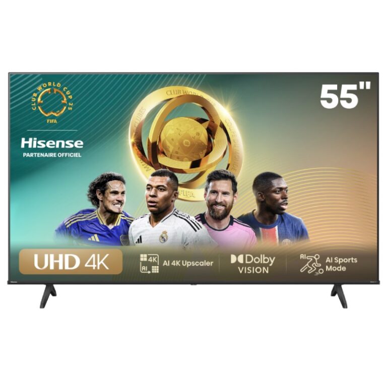 TV Hisense 55A6N vue de face