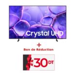 TV Samsung 43 U8000F Crystal UHD 4K vue de face