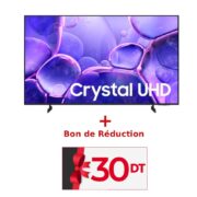TV Samsung 43 U8000F Crystal UHD 4K vue de face