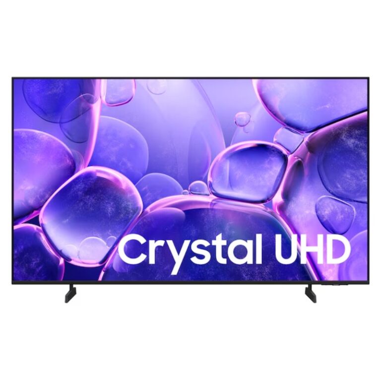 TV Samsung 50 pouces Crystal UHD U8000F vue de face