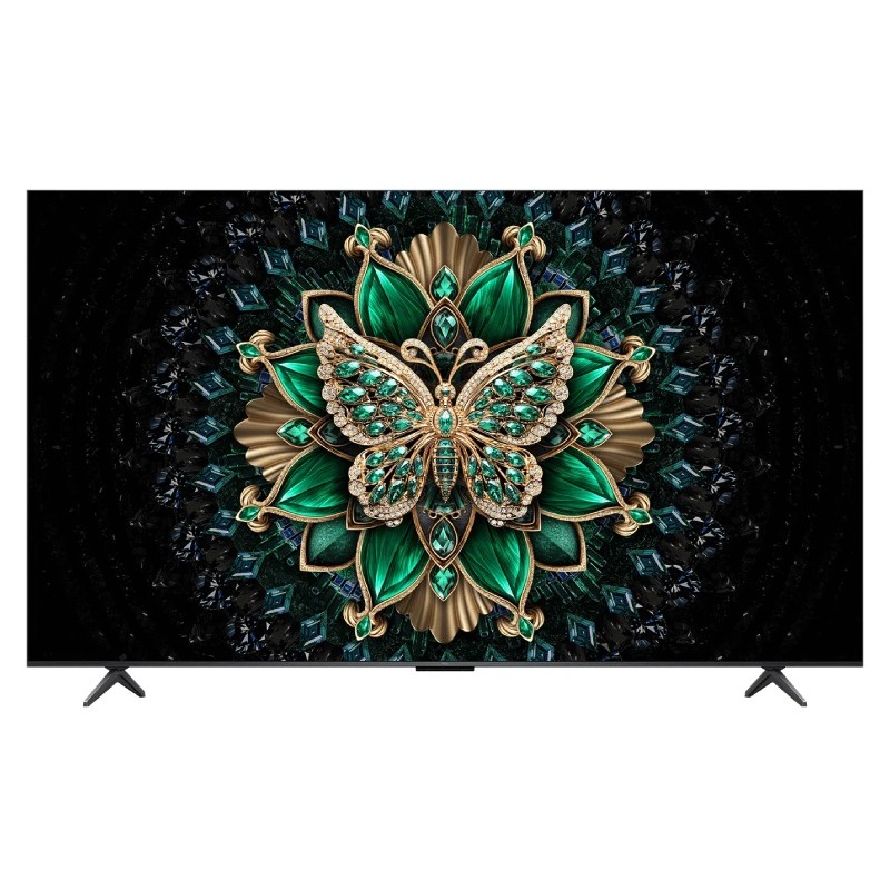 TV TCL 75C6K Mini LED 4K vue de face