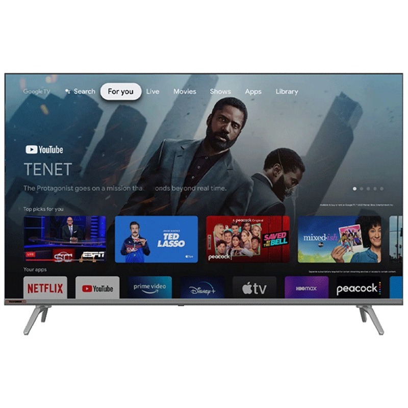 TV TELEFUNKEN 40 pouces Smart Google TV vue de face