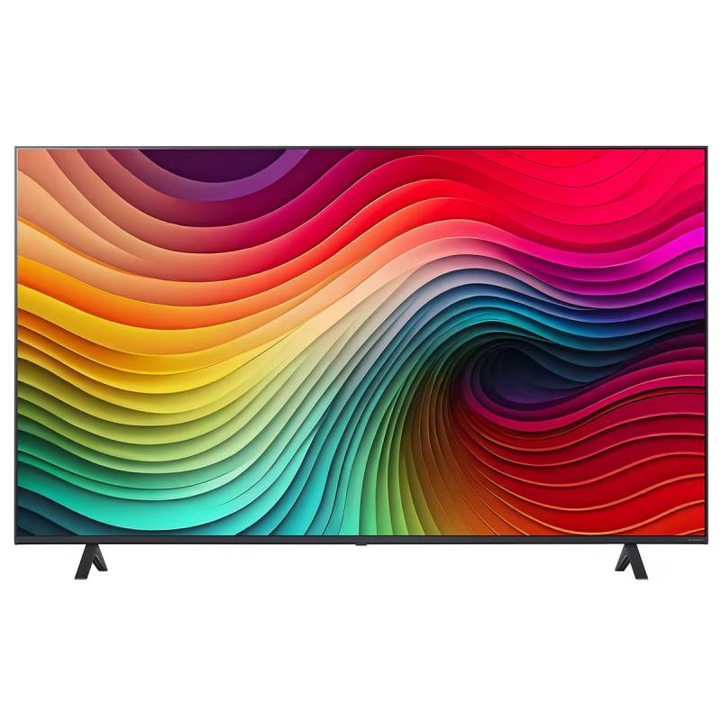 TV LG 65 pouces NanoCell NANO80 4K vue de face