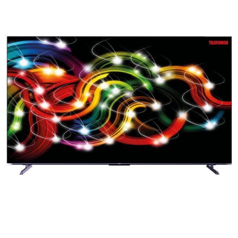 TV Telefunken A4F 100 pouces QLED 4K vue de face