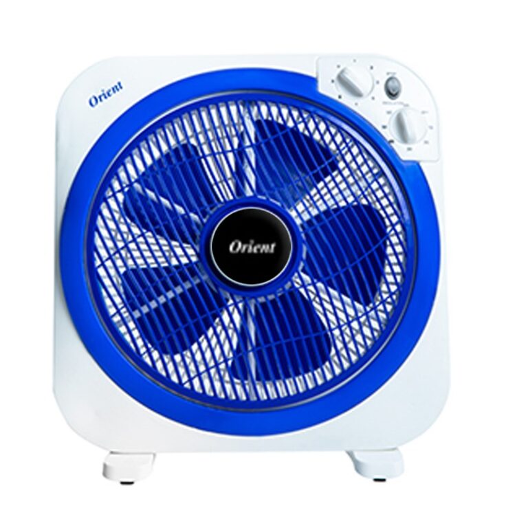 ventilateur ORIENT Infinity Carrée Blanc vue de face