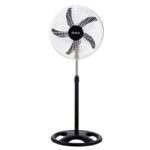 ventilateur sur pied ORIENT OV-1812P1-NB vue de face
