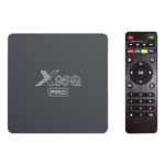 box TV Android X96Q Pro 4K vue de face