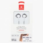 écouteur BIBOSHI M15 Blanc vue de face