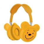 casque bluetooth b09 enfant orange vue de face