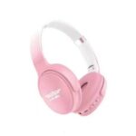 casque Bluetooth LELISU LS-233 Rose vue de face