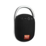 enceinte Bluetooth T&G TG321 noir vue de face
