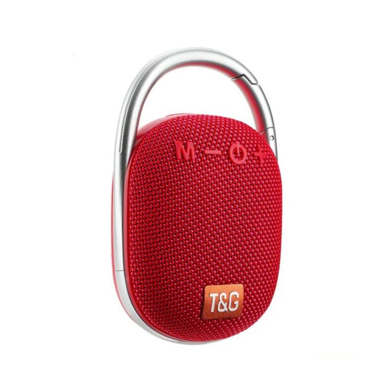 haut-parleur Bluetooth T&G TG321 rouge vue de face