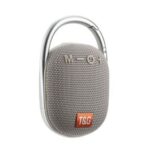 haut-parleur bluetooth T&G TG321 gris vue de face