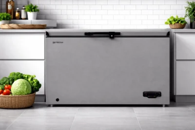 Congélateur Horizontal FRESH 220 Litres - Silver MEUILLEUR PRIX TUNISIE