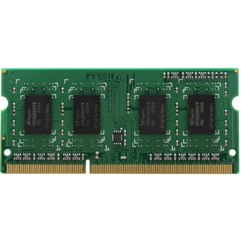 barrette mémoire sodimm 4 go ddr4 vue de face