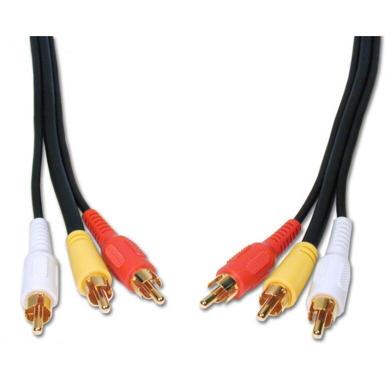 câble 3 RCA 1.5M vue de face